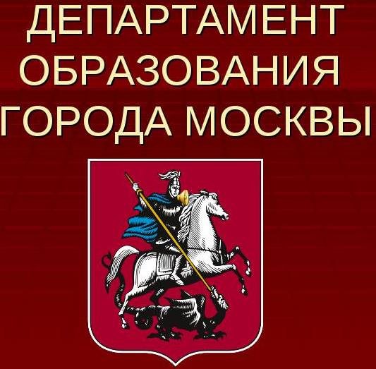 Московский отдел образования спб